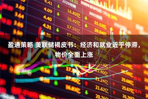 盈通策略 美联储褐皮书：经济和就业近乎停滞，物价全面上涨