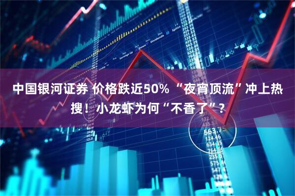 中国银河证券 价格跌近50% “夜宵顶流”冲上热搜！小龙虾为何“不香了”?