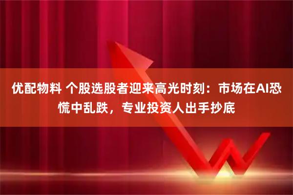 优配物料 个股选股者迎来高光时刻：市场在AI恐慌中乱跌，专业投资人出手抄底
